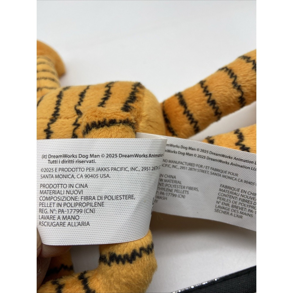 Jakks Pacific Dog Man Plush Set Petey the Cat DreamWorks 4 Piece Lot NWT - Picture 11 of 16